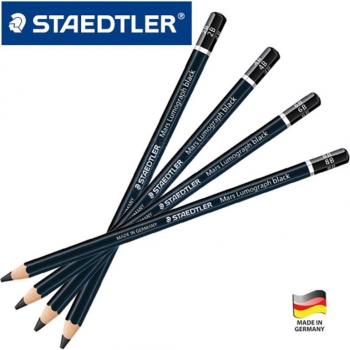 Staedtler Ergosoft Black Barrel Coloring Pencils
