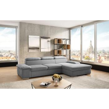 SIT & MORE Ecksofa Valantine L‑Form mit Kopf- und Armteilverstellung (Bettfunktion optional)