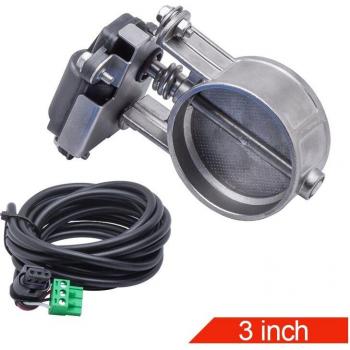 Vanne d'échappement électrique universelle avec télécommande 2.0/2.36/2.5/3.0 pouces