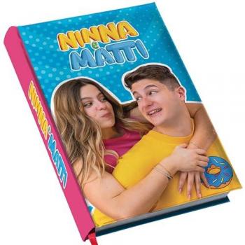 Libro Diario Scolastico Ninna e Matti 2025‑2026, 350 Pagine Colorate