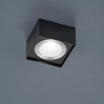 Helestra Angular Black LED Ceiling Fixture