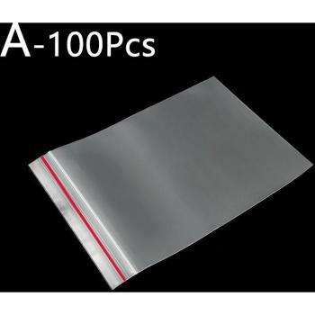 100pcs Reclosable Plastic Bags