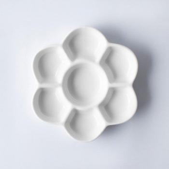 White Porcelain Multi-Grid Palette