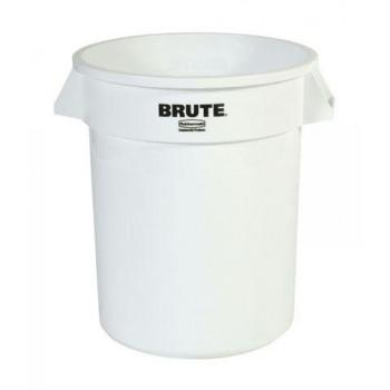 Rubbermaid Brute 20 Gallon Round Trash Can White