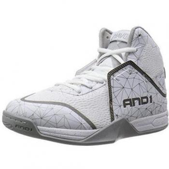AND1 Havok - Zapatillas de béisbol Hombre, Blanco - WeiÃY (bright white/brighht white/silver & WWS)