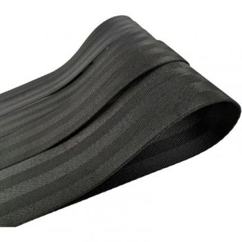 5 Yards Black Polyester Twill Webbing