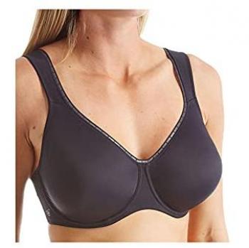 Black Twin-Firm Seamless Comfort Bra by Anita – 36F