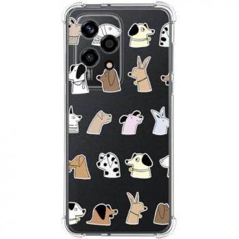 Tumundosmartphone Funda Silicona Antigolpes para Huawei Honor 200 Lite 5G diseño Perros Dibujos