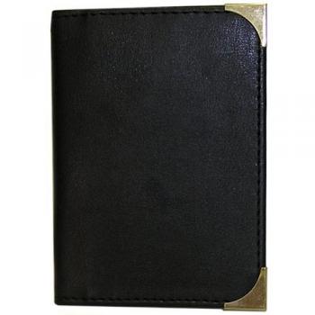 Black Travel Pass Holder 105x75mm