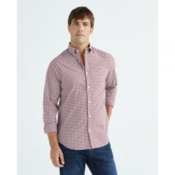 Camicia GANT Rosso Sfumato Intenso