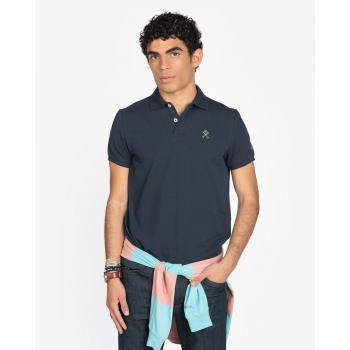 Polo de hombre liso de manga corta Harper & Neyer