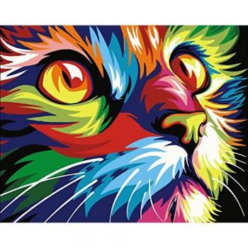 Arte Numérico Gato Lino