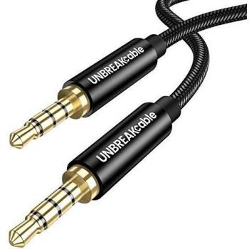 UNBREAKcable AUX‑Klinke 1,2 m – 3,5 mm Kompatibel
