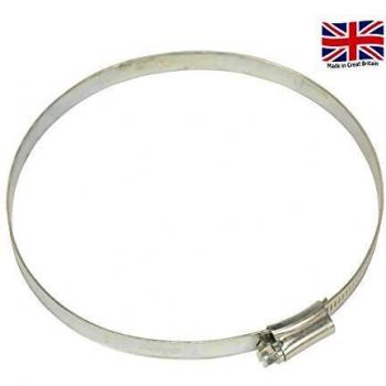 Sealey SHC6 Hose Clamp Zinc Plated Ø120-140mm Pack of 10
