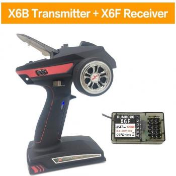 DumboRC X6B 2.4GHz 6CH Remote Control with X6FG Receiver