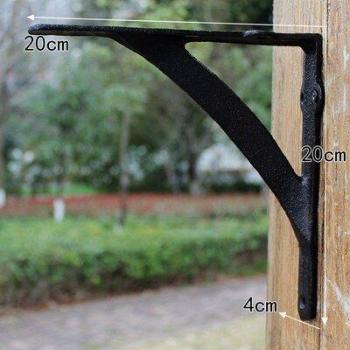 Cast Iron Shelf Rack Bracket for Home Decor