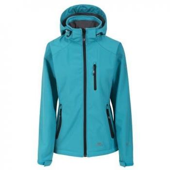 Trespass Bela II Chaqueta Softshell para Mujer Impermeable XS Azul Denim