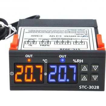 Dual Digital Thermostat STC-3028