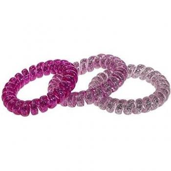 Bandeau d’Élastiques Ronds Rose
