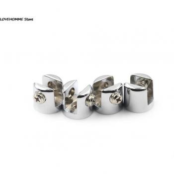 Adjustable Chrome Plated Zinc Alloy Screw for 6mm-8mm Glass Brackets