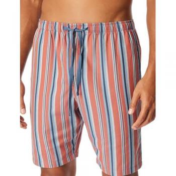 Schiesser Herren-Bermuda Pyjama – Mix Relax Schlafmode, Größe 52
