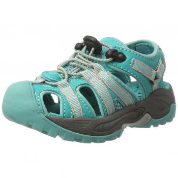 Unisex-Kinder CMP Aquarii Trekking- & Wandersandalen in Türkis (Größe 28 EU)