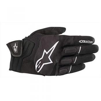 Alpinestars Atom Motorradhandschuhe Schwarz Weiß S