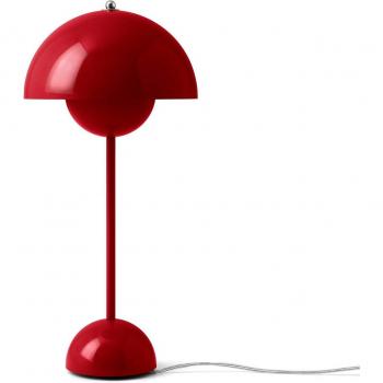 &tradition FlowerPot VP3 Tischleuchte vermilion red
