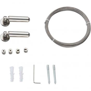 Stainless Steel Curtain & Clothesline Duo