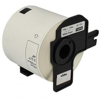 Vhbw 62mm x 100mm Label Roll (300 Labels) Compatible with Brother QL-560, QL-570, QL-580