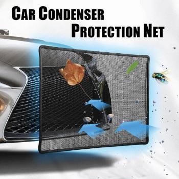 Aire Condensador Protector Carro Fijo Instalación Rápida Tanque Agua Insectos Ratas Resistente Denso Plegable