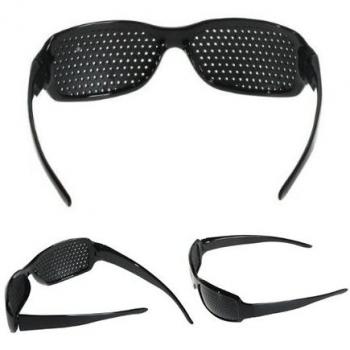 Itian Unisex della vita Vision Cura Occhiali Foro Stenopeico Migliorare Pinhole Occhiali di Esercitazione degli Occhi