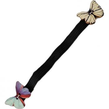 Elastic Mask Ear Grips with Cartoon Printed Buttons and Adjustable Straps for Kids and Grown-Ups