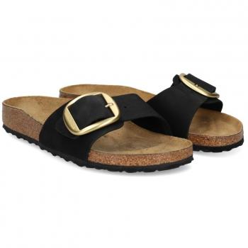 Sandalias Planas Birkenstock Mujer - Negro Talla 40