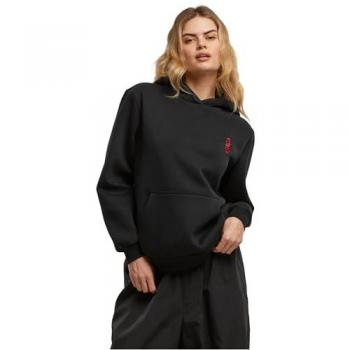 Felpa Uomo Miss Tee Queen Card Rosso Sangue Nero