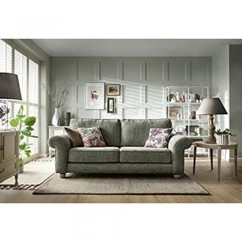 Ingrid 3-Seater Sofa - Rifle Green Color