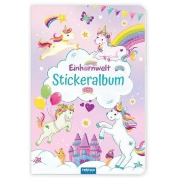 Trötsch Mein Stickeralbum Einhornwelt Stickerbuch