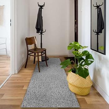 Casablanca 920 Grey Runner Rug – 110 x 370 cm