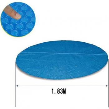 Durable Blue Round Pool Cover - UV Resistant and Dustproof