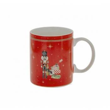 NEAVITA TAZZA NATALE 2022 ROSSA SCHIACCIANOCI