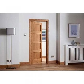 Cheshire Mouldings Cheshire 4 Panel Shaker Oak Door 1981 X 686Mm