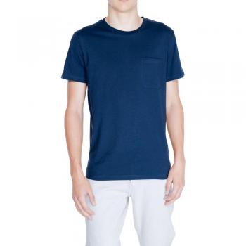 Peuterey M Blue Cotton Tee
