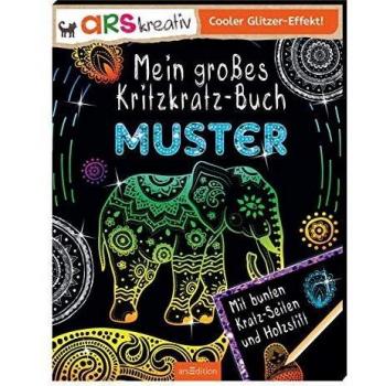 Mein großes Kritzkratz-Buch Muster
