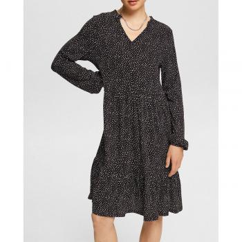Abito corto Esprit CVE AOP crepe multicolore per donna