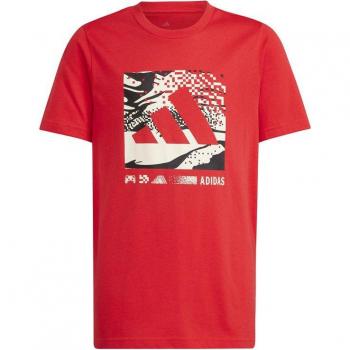 Camiseta Juvenil Adidas Camouflage con Logo NIÑO