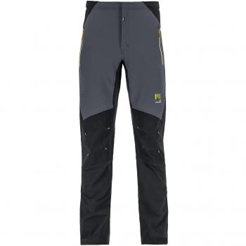 Pantaloni Karpos Wall Evo Uomo - Nero/Blu Ombra/Verde Giada, Taglia 48