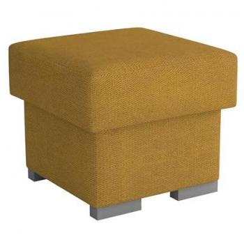 Pouf Etrcala 105 Crown 10 con gambe in plastica e legno – 43×50×50 cm