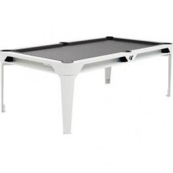 Hyphen Outdoor Billiards Table – White & Light Grey