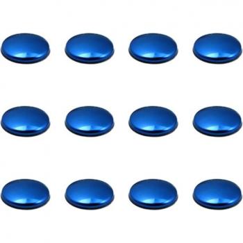Accessoires de protection en inox pour vis de voiture Mitsubishi - 12 pièces