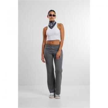Urban Classics Pantalon Côtelé Femme Gris Chiné – Taille Unique